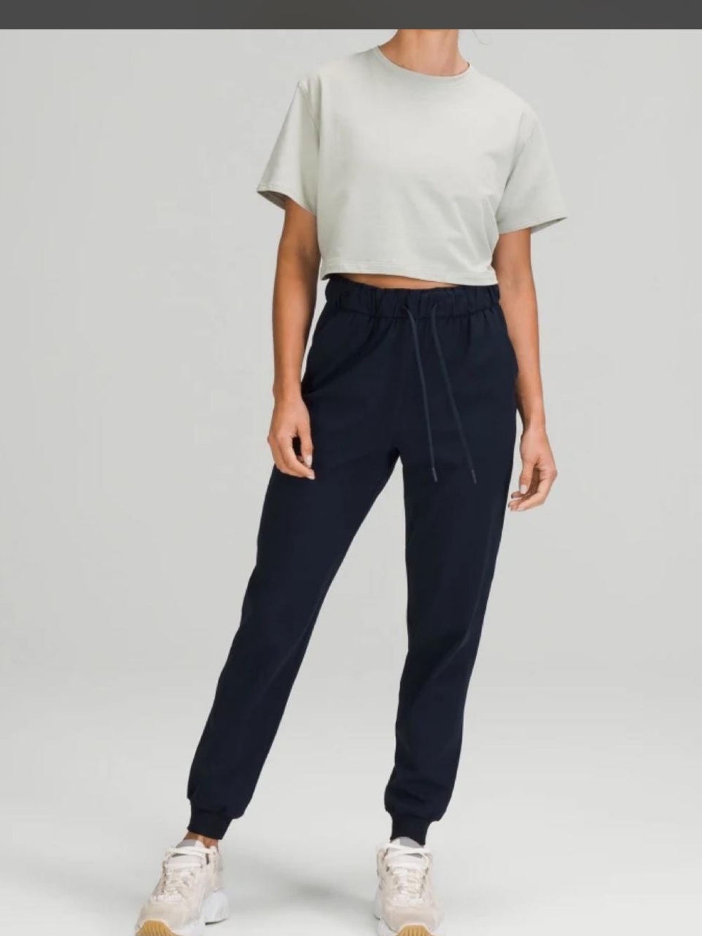 Lululemon stretch high rise jogger short